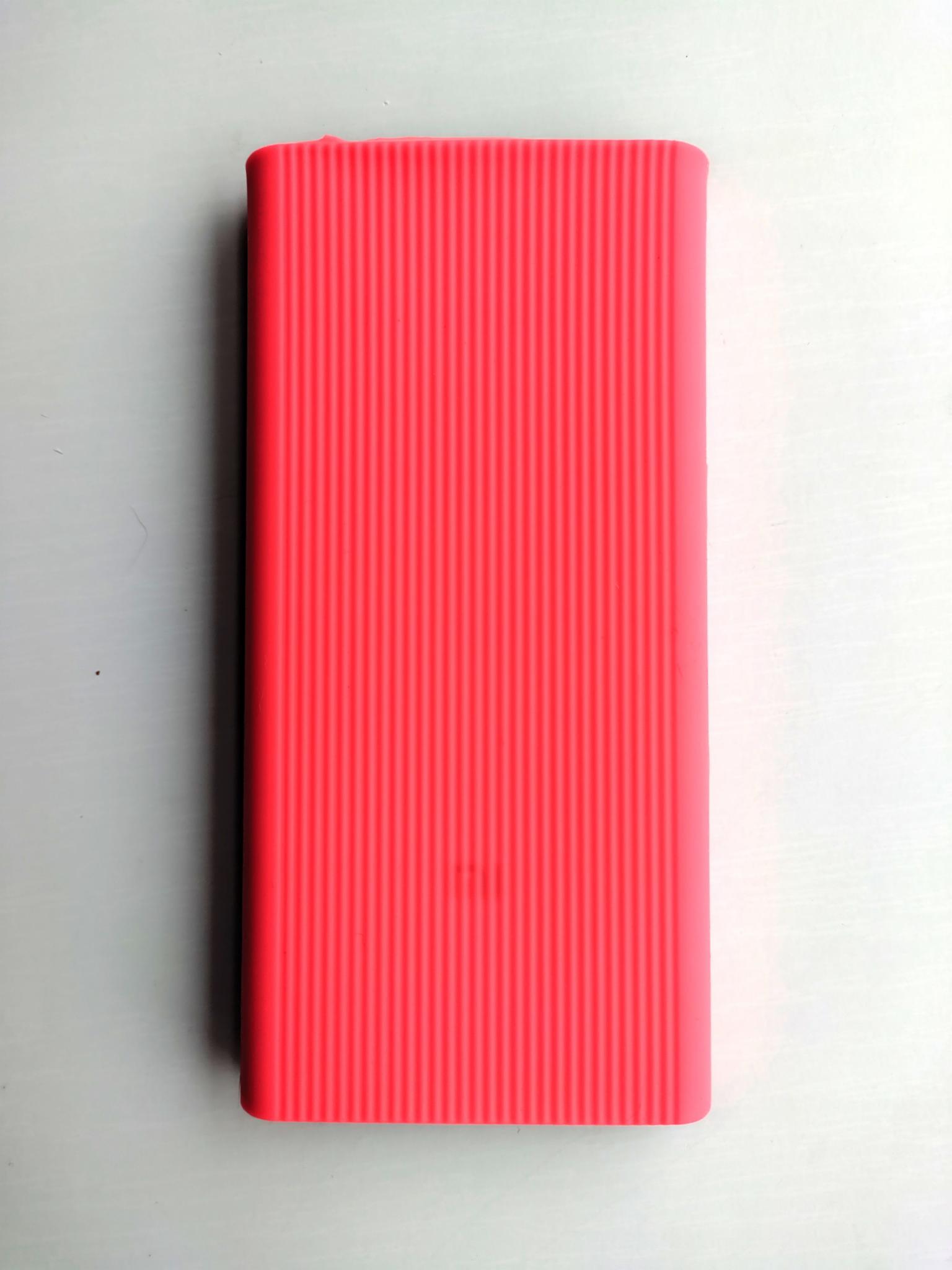 Чохол для повербанка Xiaomi Mi 3 10000 mAh 22,5 W PB1000DPDZM/BHR5884GL з прорізом Рожевий (224001P) - фото 2