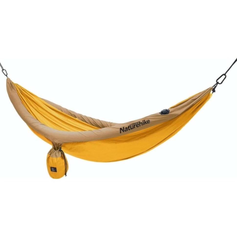 Гамак туристический с надувными краями Naturehike NH21DC012 Кемел (10962671) Гамак туристический с надувными краями Naturehike NH21DC012 Кемел (10962671)