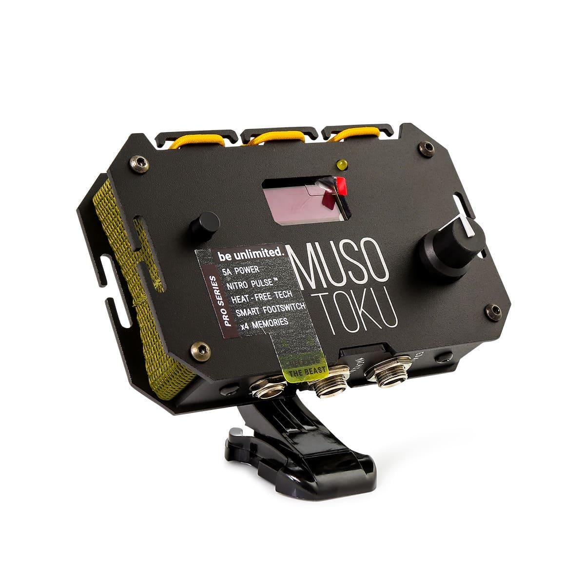 Блок питания для тату машинки Musotoku Black металлический с электронным табло