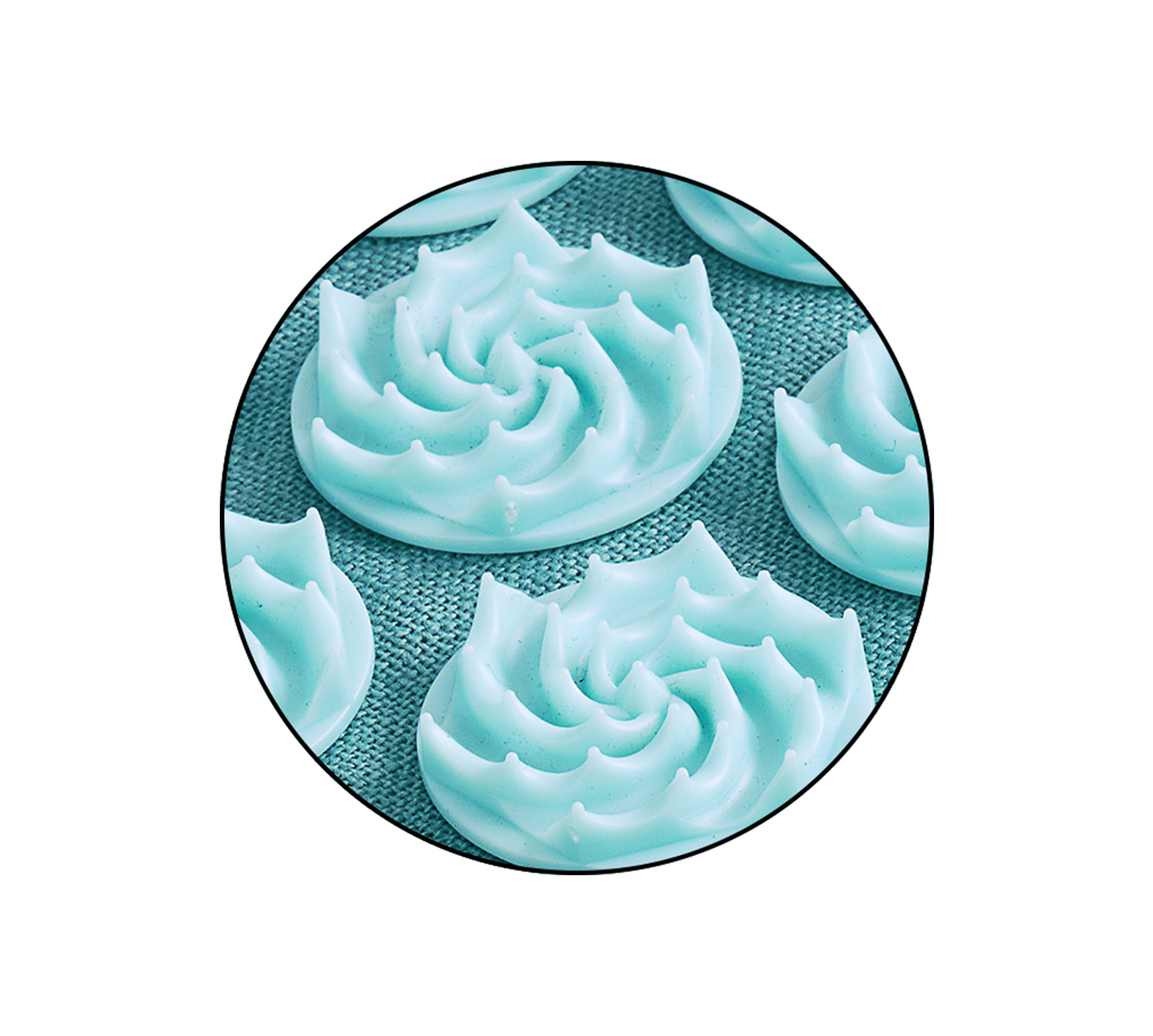 Коврик акупунктурный 4fizjo Eco Mat с подушкой 68x42 см Turquoise (4FJ0180) - фото 6