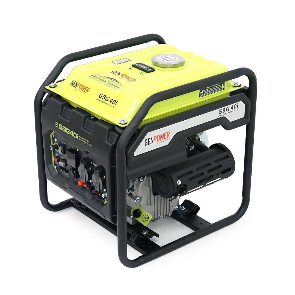 Генератор інверторний Genpower GBG 40I 3,2kW однофазний 230V 50Hz DC12V 15 л 530х440х540 мм (29922)