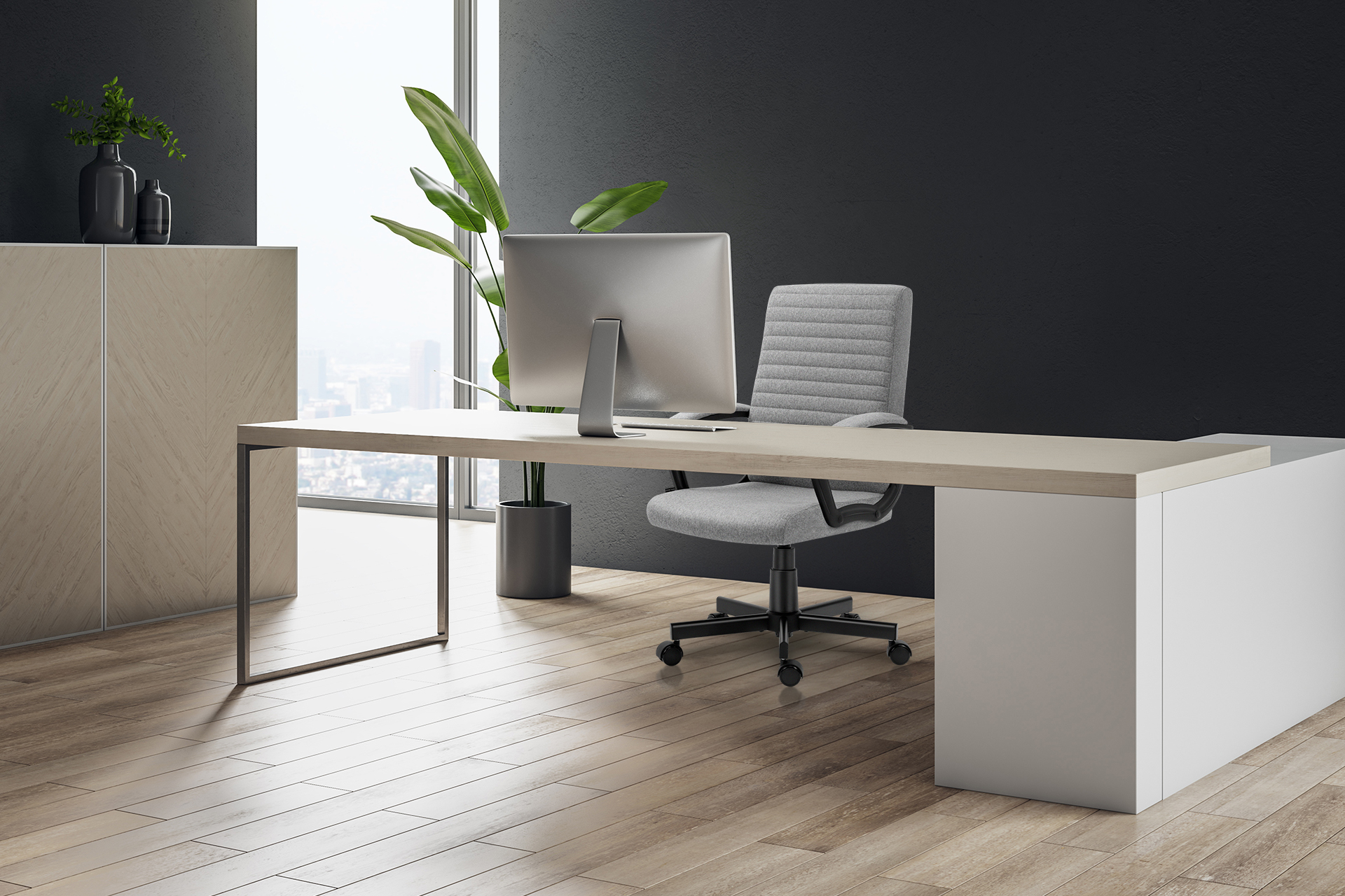 Офисное кресло Markadler Boss 2.5 с механизмом качания TILT до 130 кг Grey (29711648) - фото 3