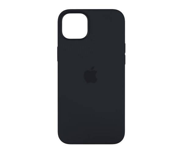 Чехол-накладка Silicone+MagSafe для Apple iPhone 14 Plus 01.Midnight