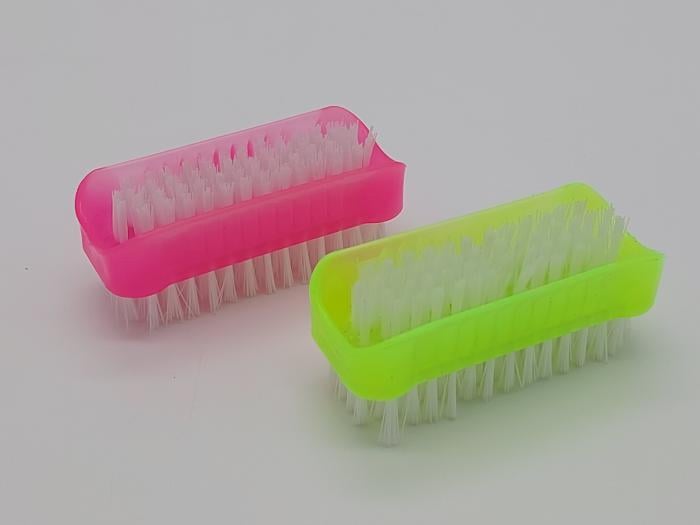 Щетка для мытья рук двухсторонняя пластиковая 8х3 см 2 шт. Щетка для мытья рук двухсторонняя пластиковая 8х3 см 2 шт.