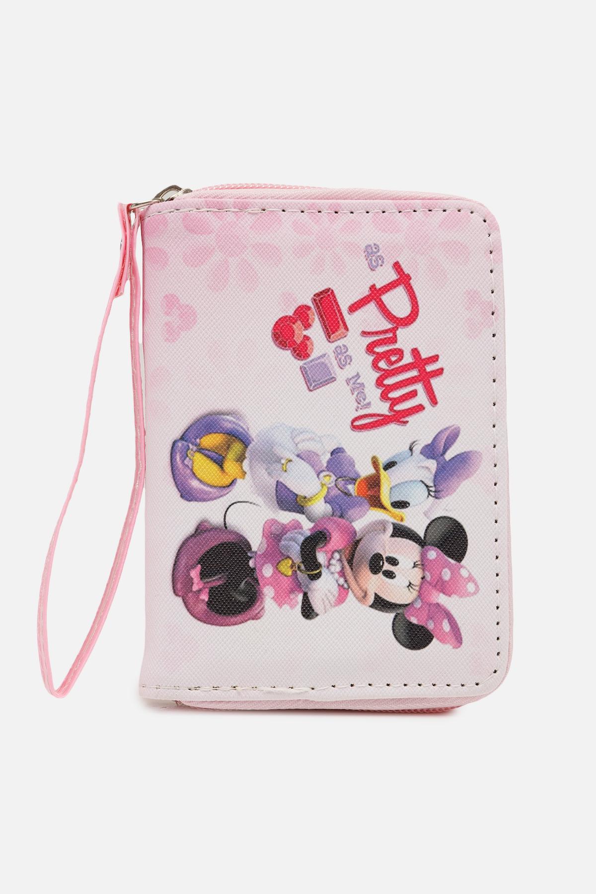 Кошелек для девочки ЦБ-00270771 Минни и Дейзи Розовый (SKT001047193)