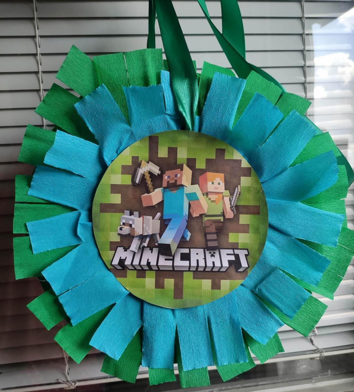 Пиньята PandClub Майнкрафт 34 28,5 см (2763554670)