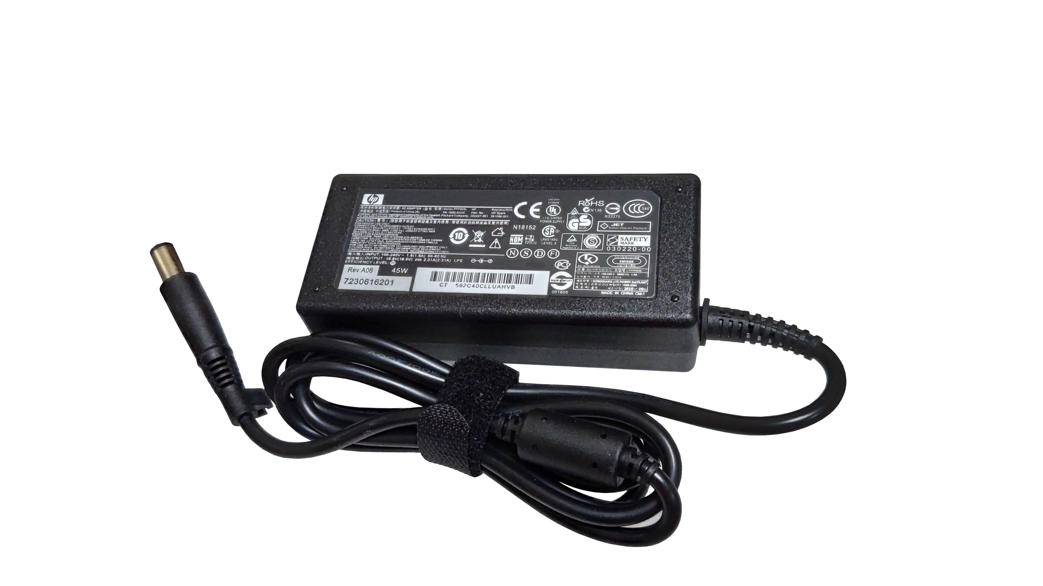 Блок питания для ноутбука HP HSTNN-LA35 45W 19,5V 2,31A 7,4x5,0 мм (015947)