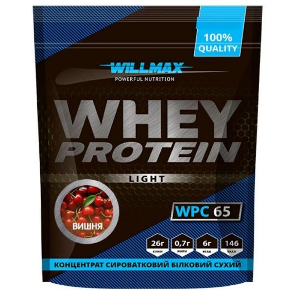 Протеин Willmax Whey Protein 65 Cherry 1000 г/25 servings (000021925) Протеин Willmax Whey Protein 65 Cherry 1000 г/25 servings (000021925)