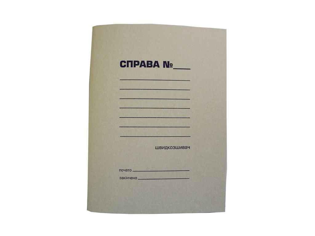 Папка-скоросшиватель Buromax "СПРАВА" А4 картон 0,35 мм (BM.3334)