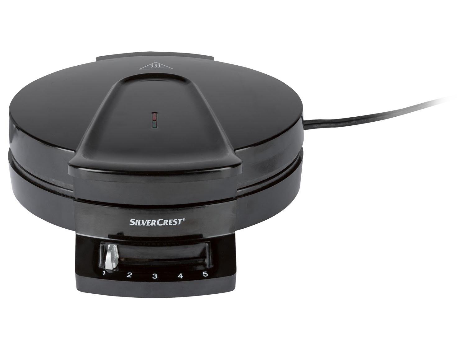 Вафельниця Silvercrest SWE1200 D1 з антипригарним покриттям Чорний