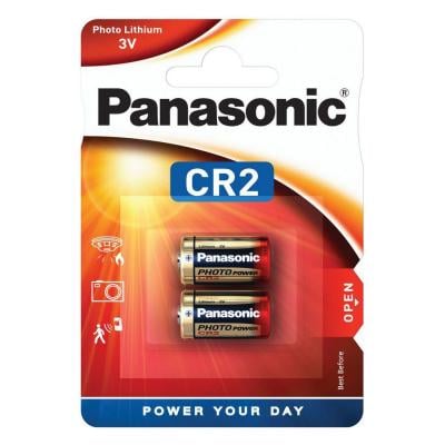 Батарейка Panasonic CR2 BLI 2 Lithium 3 В