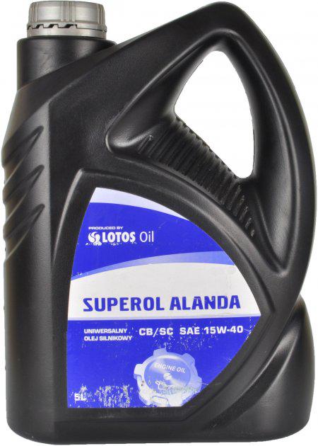 Масло моторное Lotos Superol Alanda CB/SC 15W-40 5 л