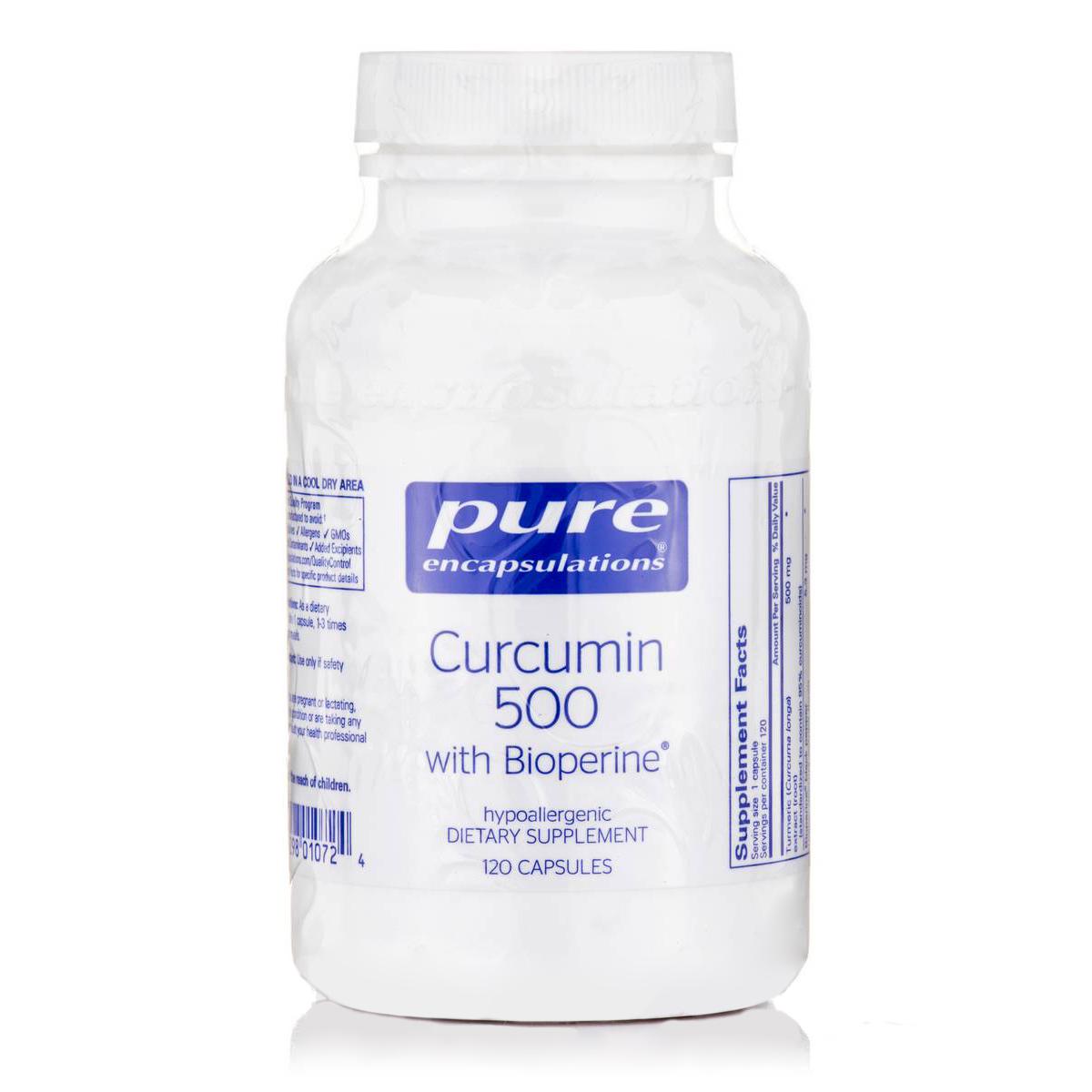 Натуральная добавка Pure Encapsulations Curcumin with BioPerine 120 капс. (8095)