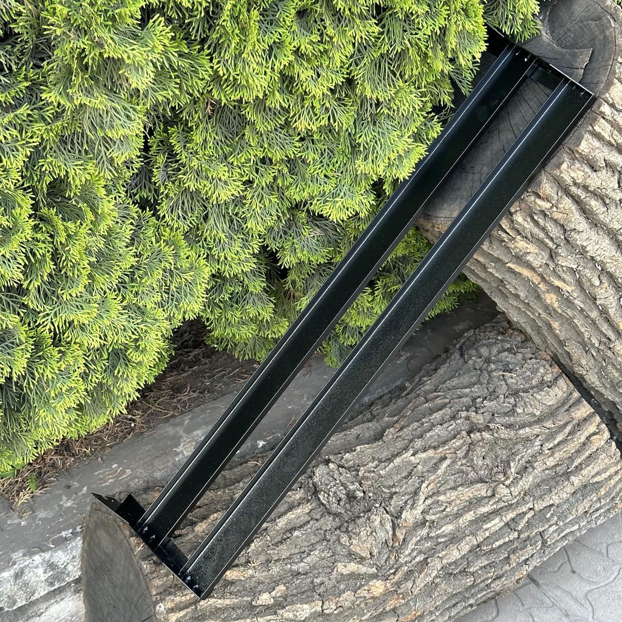 Полеп передняя Metalzavod для мангала Прометей на 12 шампуров металлическая 20,95х84,1х6,85 см (STL-MDR12) - фото 3