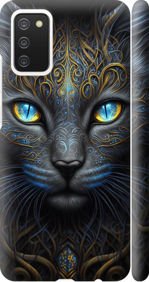 Чехол на Samsung Galaxy A02s A025F Кошка (5548m-2203-42517)