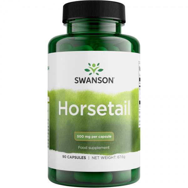 Хвощ Swanson Horsetail 500 мг 90 Caps