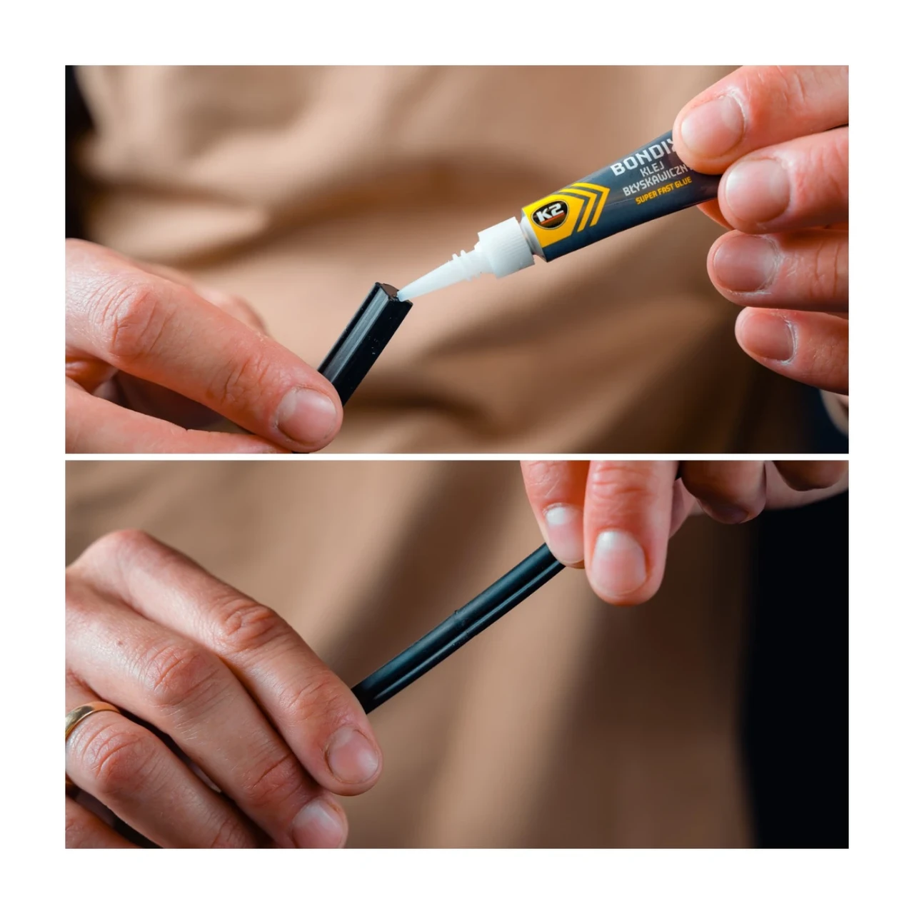 Суперклей универсальный K2 Bondix Прозрачный - фото 4 Суперклей универсальный K2 Bondix Прозрачный - фото 4