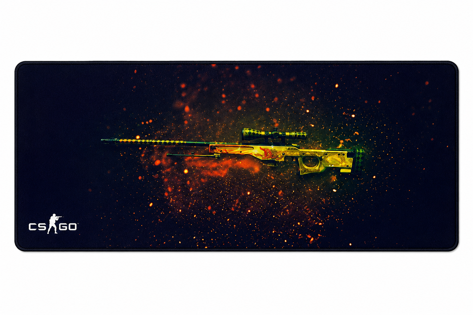 Игровая поверхность для компьютерной мыши и клавиатуры UKC CS 63 80х30 см (2640)