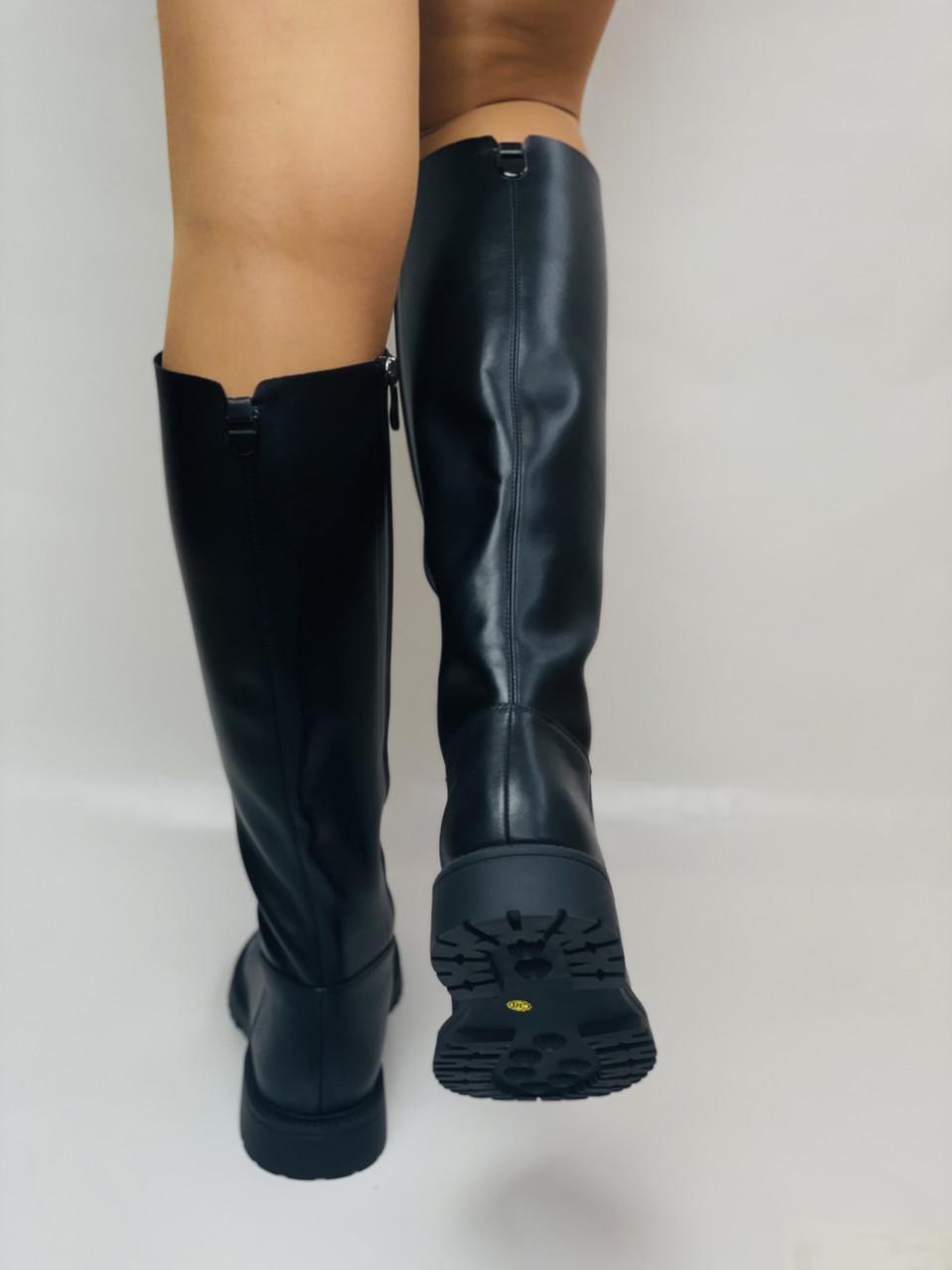 Сапоги женские осенне-весенние Molka р. 39 25,0 см Черный (2716) - фото 2