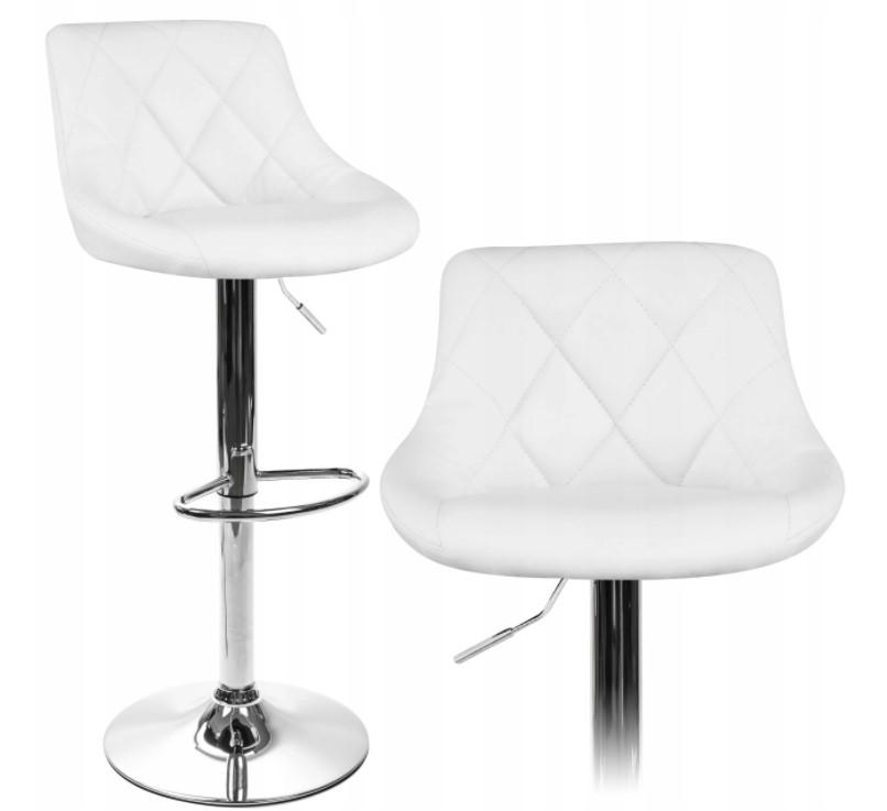 Стул барный хокер Homart DM-931 Белый (9151) - фото 2 Стул барный хокер Homart DM-931 Белый (9151) - фото 2
