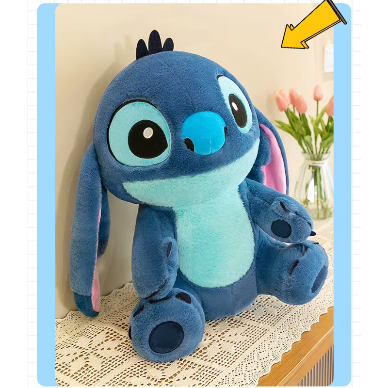 Мягкая игрушка Стич 50 см Синий (2560380817) - фото 6