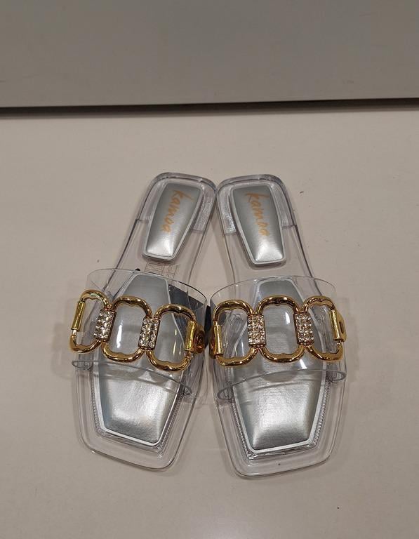 Шлепанцы женские Kamoa р. 37 Серый (Ariel-clear)