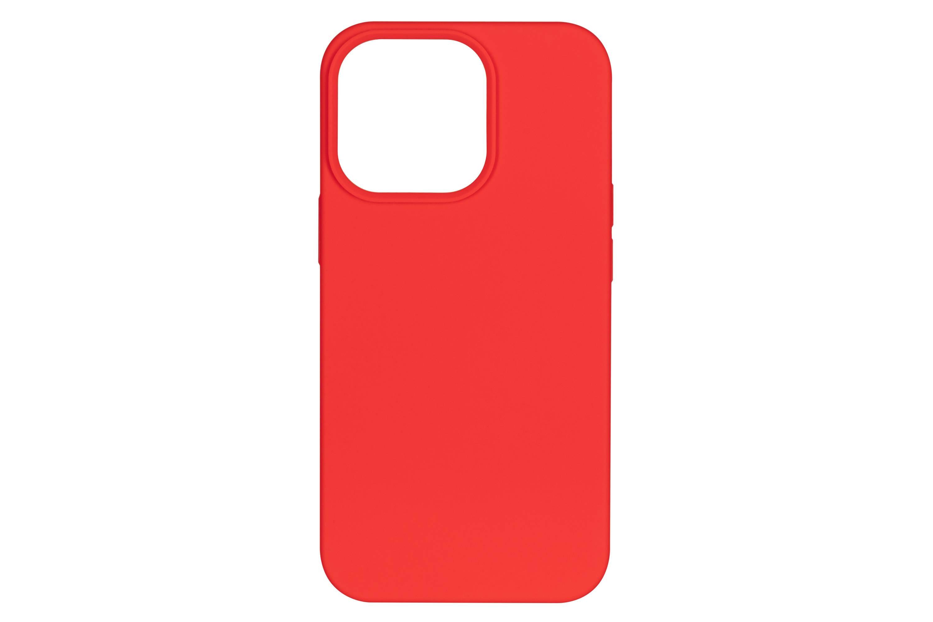 Чохол 2E Basic для iPhone 14 Pro Liquid Silicone Red (ERC-2E-IPH-14PR-OCLS-RD)