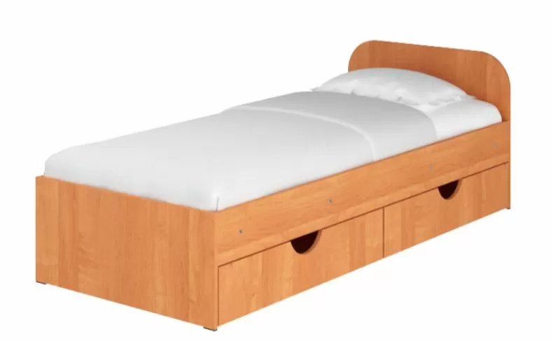 Кровать Соня 1 с ящиками Ольха (00056pehot)