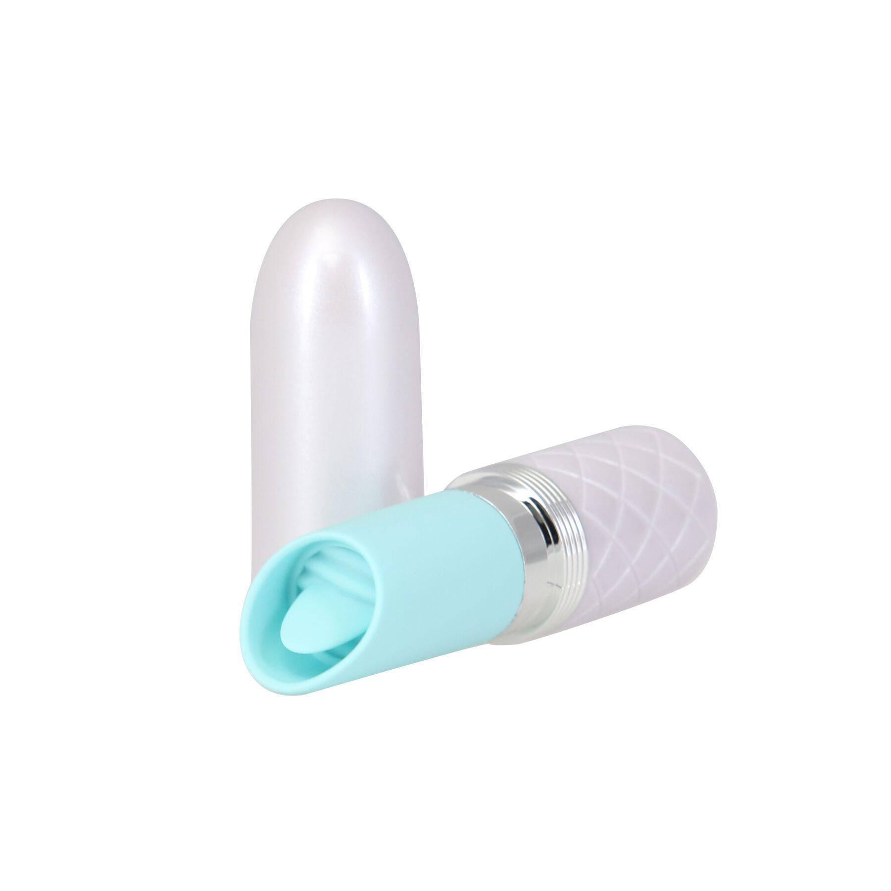 Вибратор Pillow Talk Lusty Luxurious Flickering Massager Teal (SO7752)