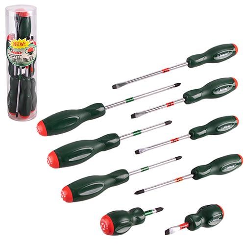 Набор отверток шлиц/крест Hans 9 пр. (0630139MP)