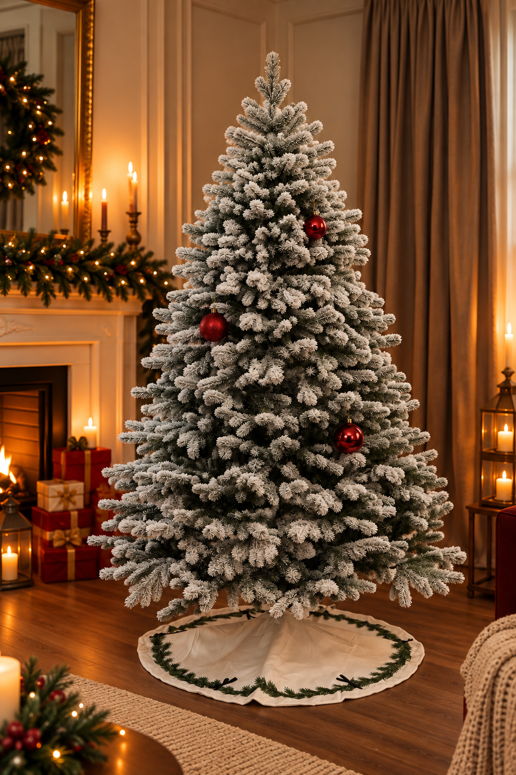 Ялинка штучна лита засніжена Decordi Аделла 250 см (38472346)