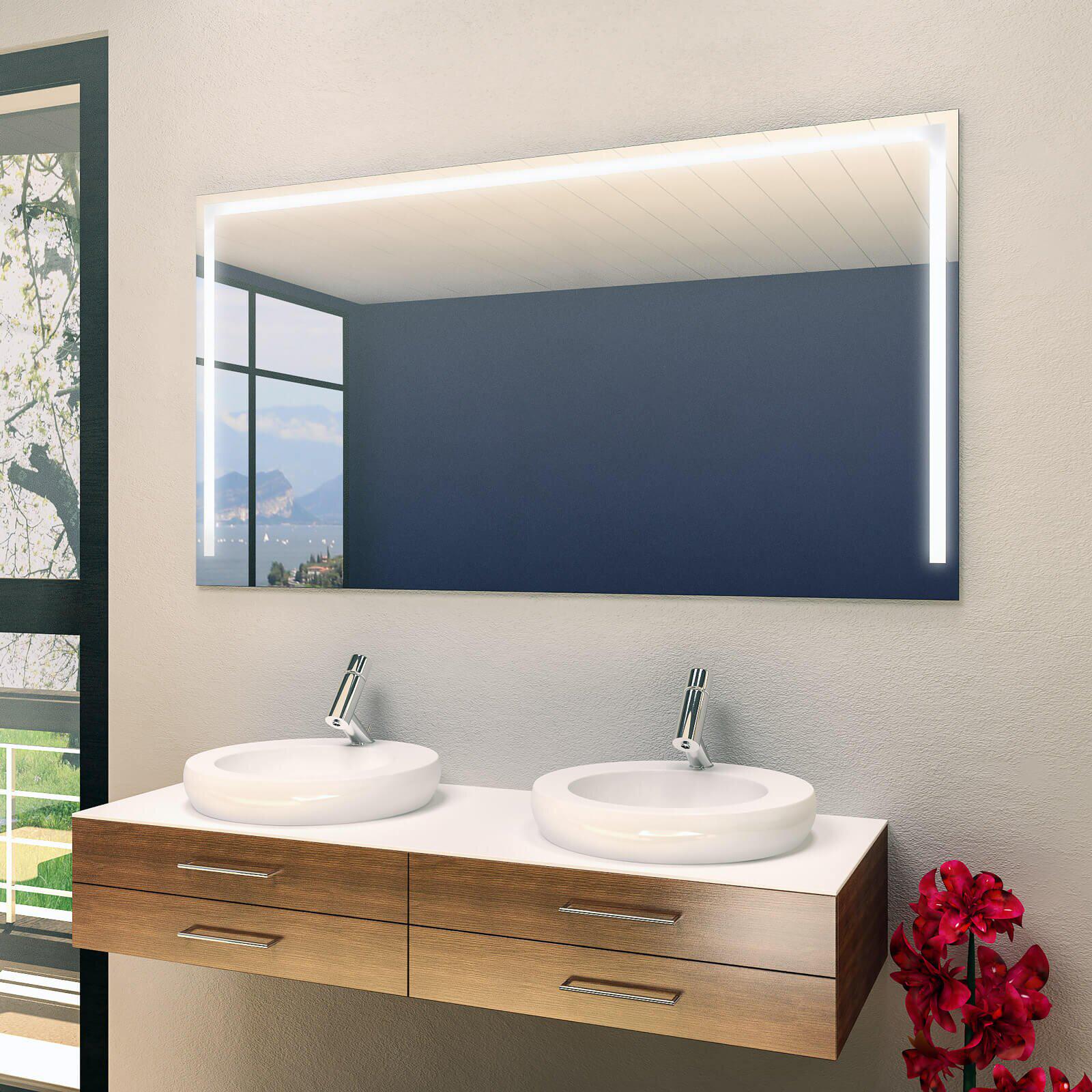 Зеркало Dim Dzerkal LENO с LED-подсветкой 70х120 см (7334)