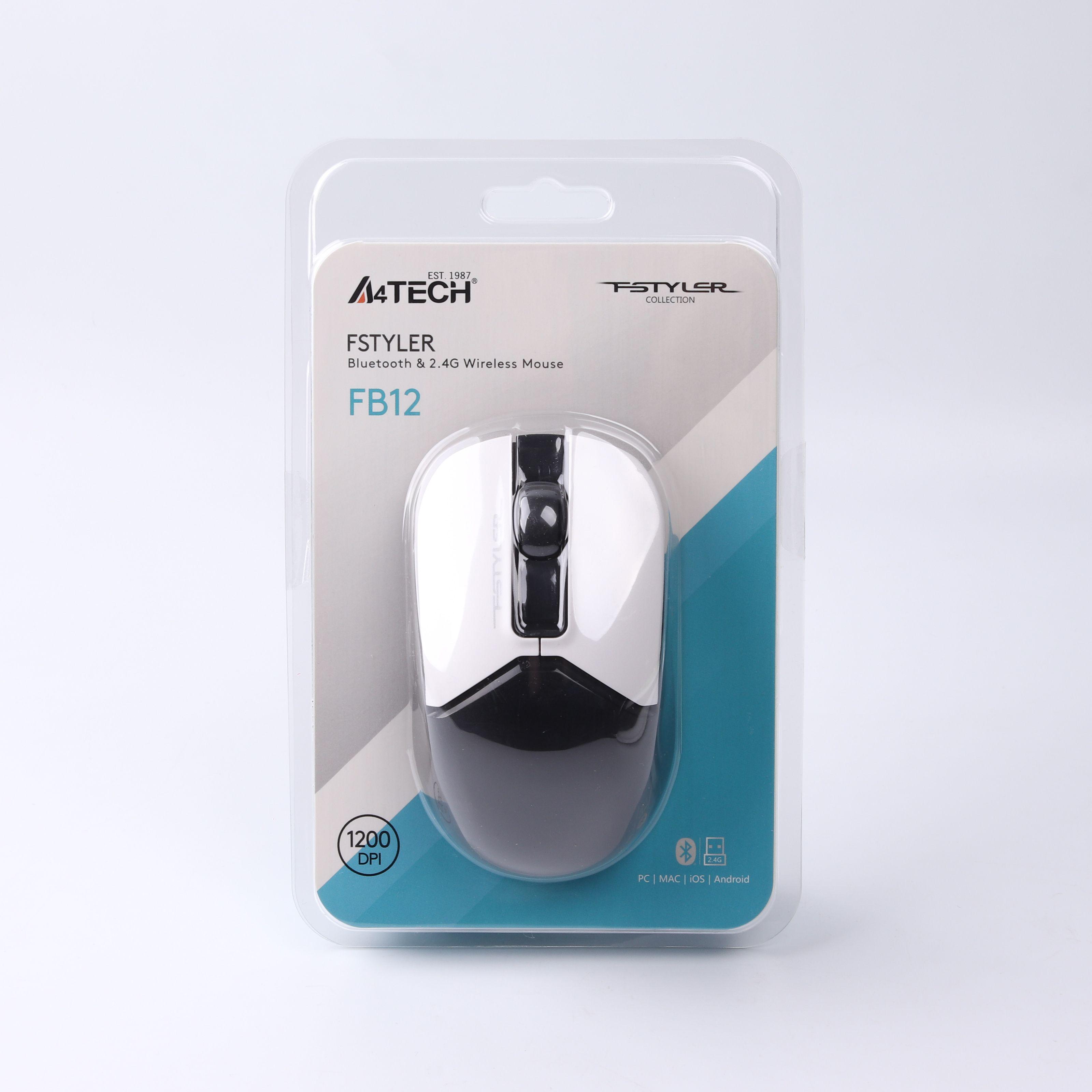 Миша A4Tech FB12 Bluetooth Panda (4711421968157) - фото 5 Миша A4Tech FB12 Bluetooth Panda (4711421968157) - фото 5