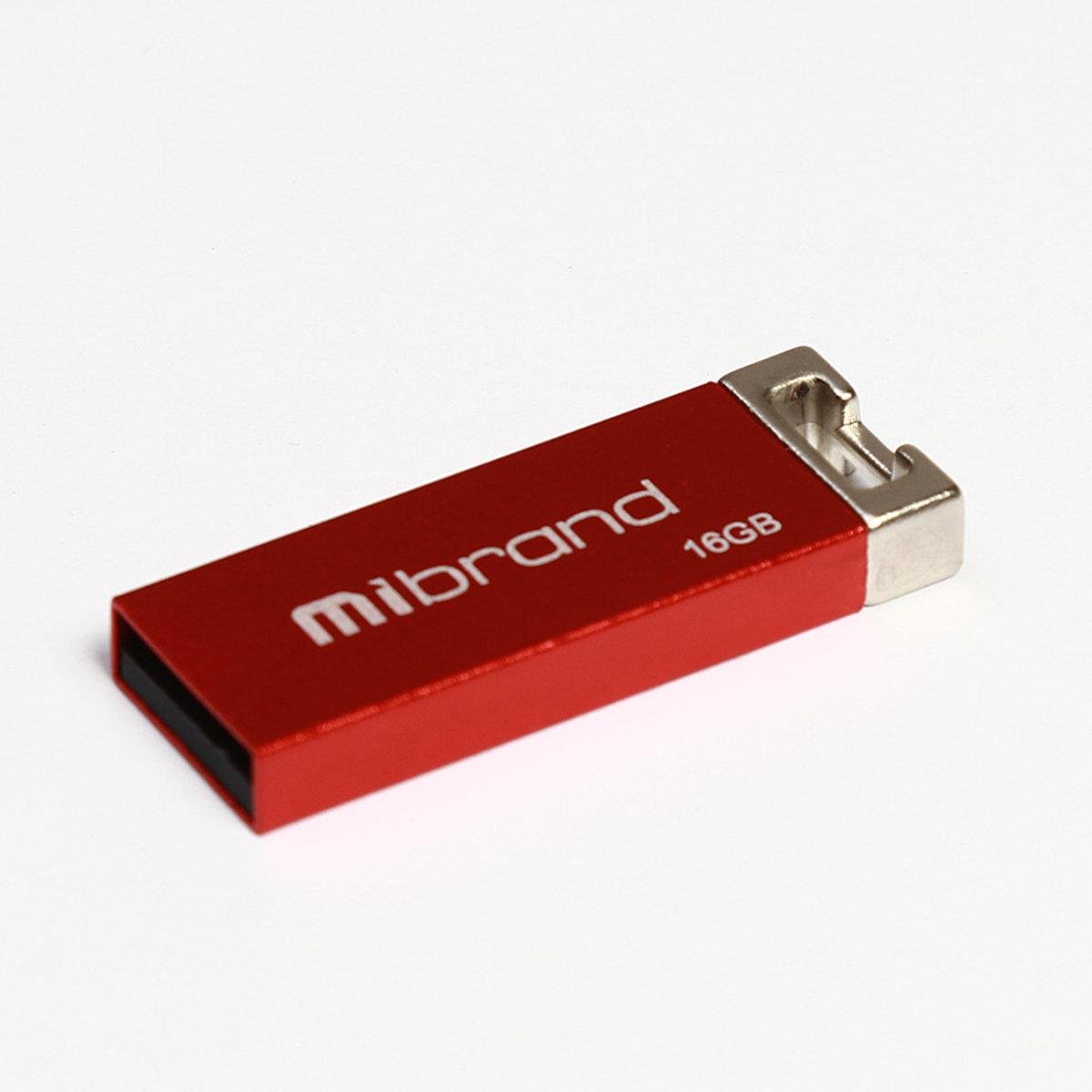 Флеш-память для ноутбука Flash Mibrand USB 2.0 Chameleon 16Gb Red (MI2.0/CH16U6R)