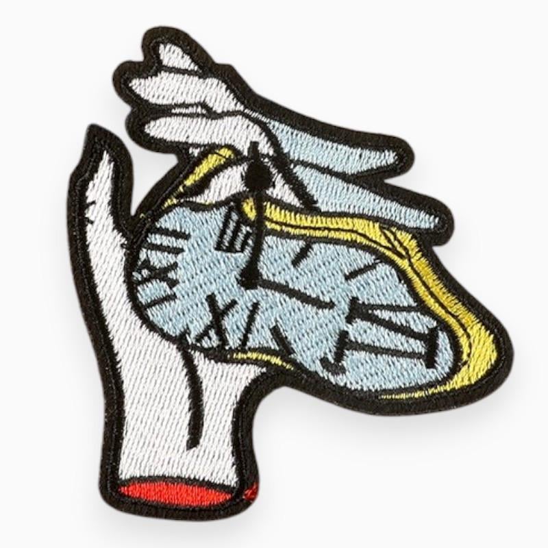 Термоаппликация Time вышитая 8,1х7,3 см 1 шт. Разноцветный (АК8173в64)