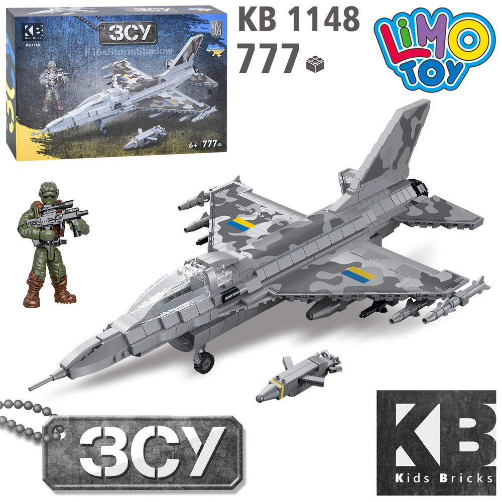 Конструктор детский Limo Toy Самолет F16&Storm Shadow 777 дет. (KB 1148) - фото 2