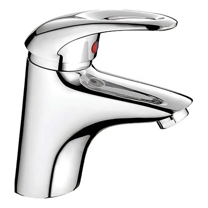 Смеситель для умывальника Haiba Luxor 001 из латуни Стальной (HB0234) Смеситель для умывальника Haiba Luxor 001 из латуни Стальной (HB0234)