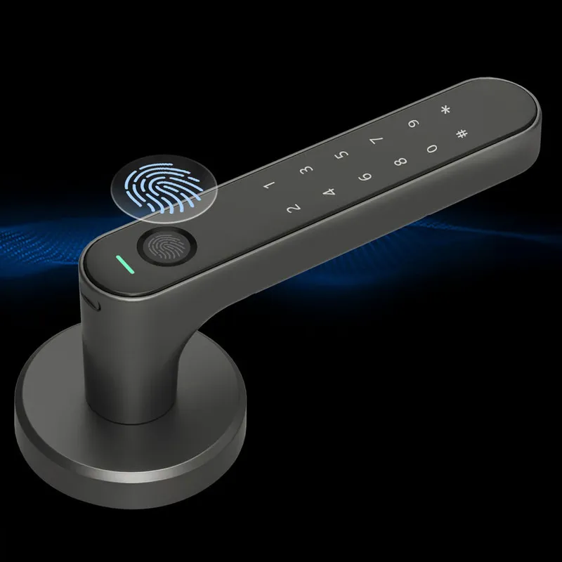 Замок для міжкімнатних дверей Arkfish Smart Lock S5 Pro Full Version Black (2768580810) - фото 4