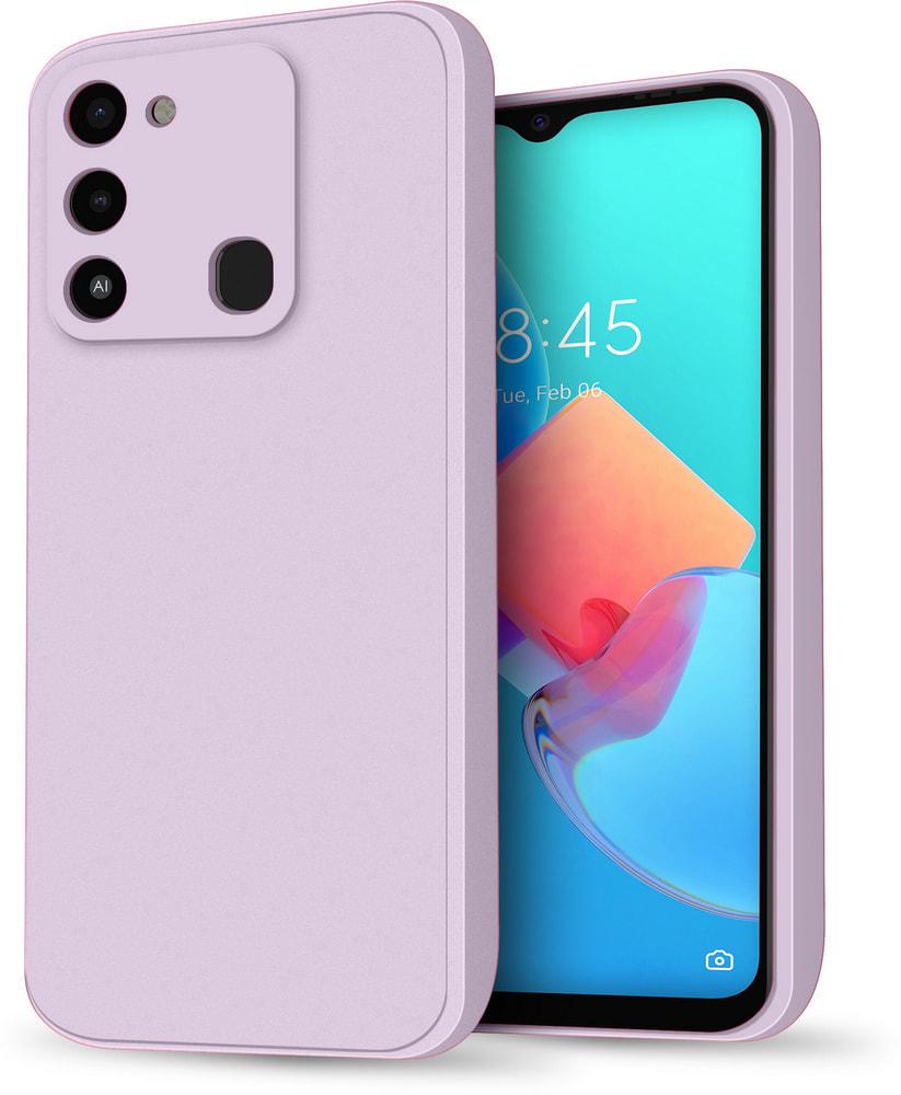 Силиконовый чехол HardCorner для Tecno Spark Go 2022 Lilac (30688-3B)