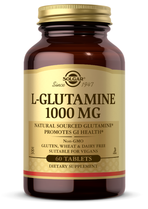 Амінокислота L-Glutamine 1000 mg 60 tab (100-94-8789501-20)