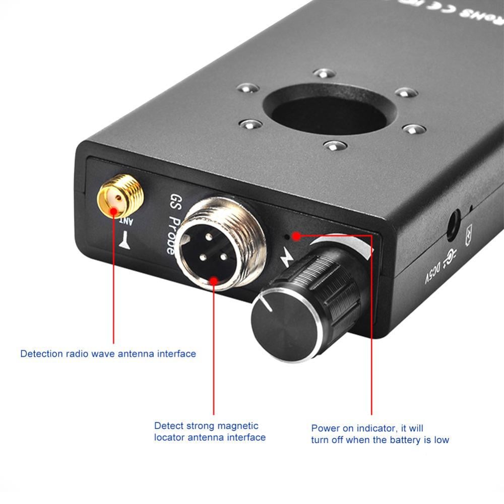 Детектор жучков и скрытых камер K18 GSM 1 МГц-6,5 ГГц - фото 7