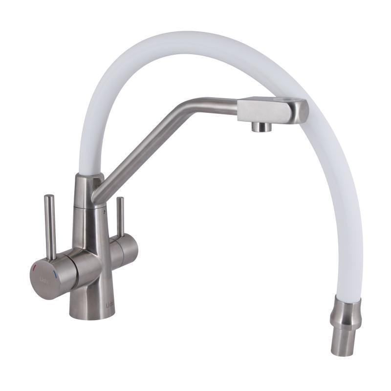 Змішувач для кухні Lidz Aria 020F3 з гнучким виливом з під'єднанням до фільтра Lidz Aria 020F3 (LDARI020F3WNK39480) - фото 4 Змішувач для кухні Lidz Aria 020F3 з гнучким виливом з під'єднанням до фільтра Lidz Aria 020F3 (LDARI020F3WNK39480) - фото 4