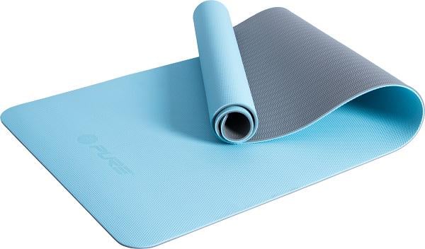 Коврик для упражнений Pure2Improve TPE YOGA MAT 173x58x0,6 см Голубой (383540)