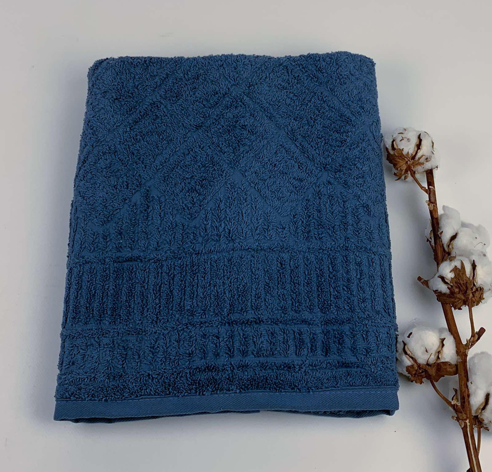 Полотенце Philippus Platinum Cotton Manila E991 70x140 см Синий (CN30978)
