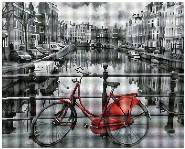 Алмазная мозаика Велопрогулка 40х50 см (1876702722)
