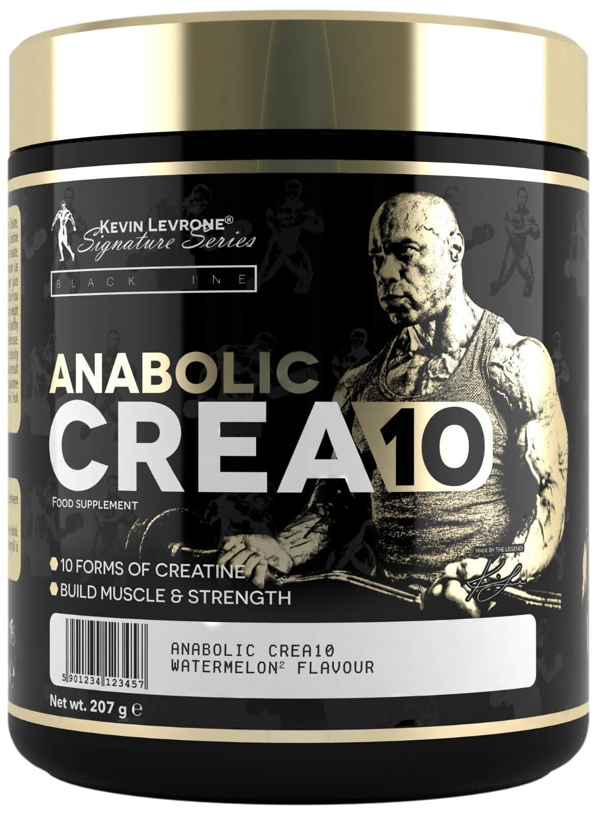 Добавка 10 видов креатина Kevin Levrone Anabolic Crea 10 207 г Lemon Lime