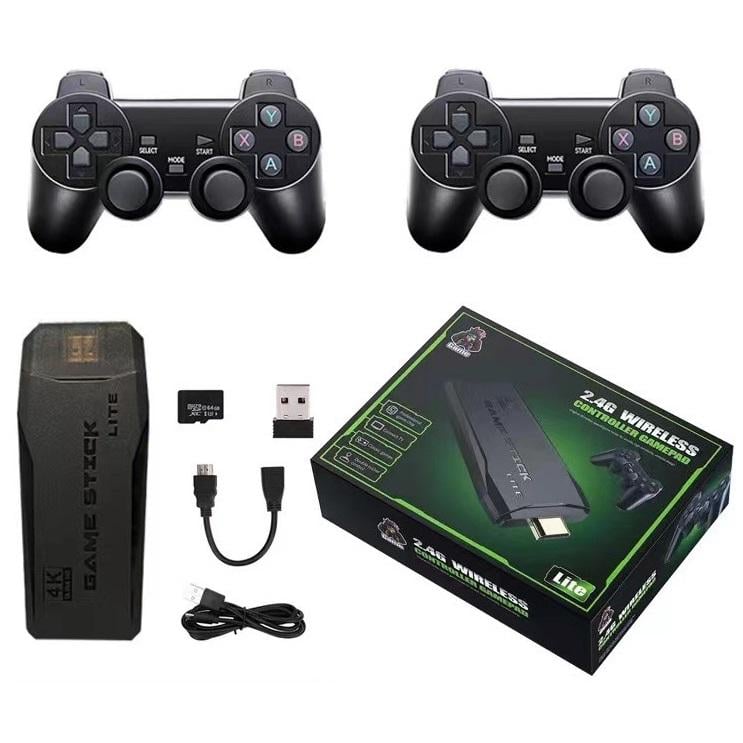 Игровая приставка Game Stick HDMI 20000 игр Ретро консоль 2 геймпада 64 Гб (00042)