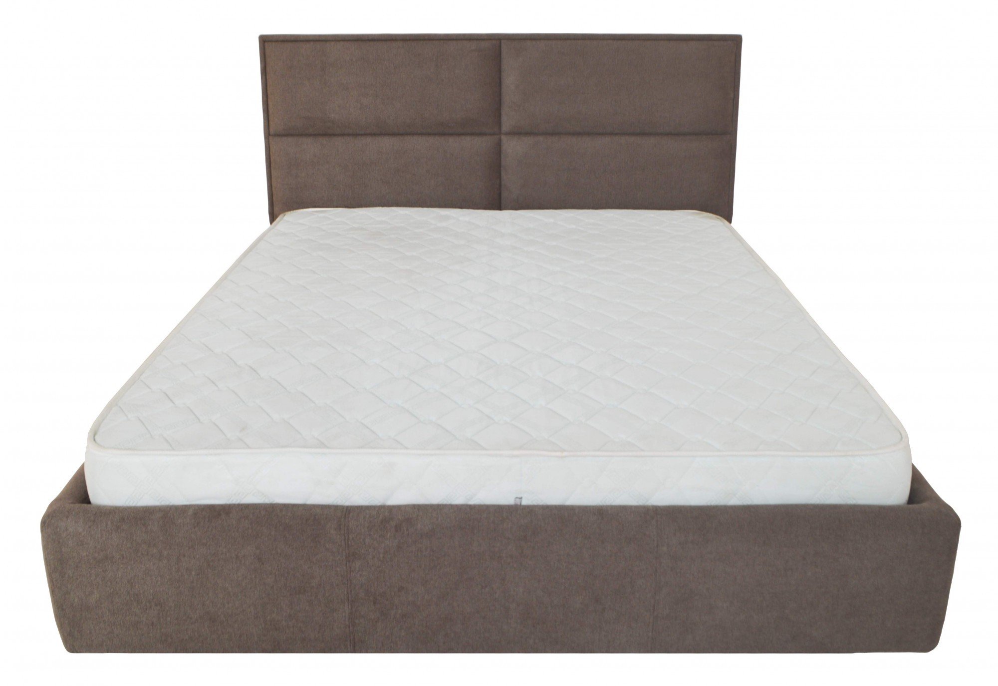 Кровать двуспальная Richman Шеффилд Miss 08 с подъемным механизмом и нишей для белья 180х200 см Коричневый (rich01370)