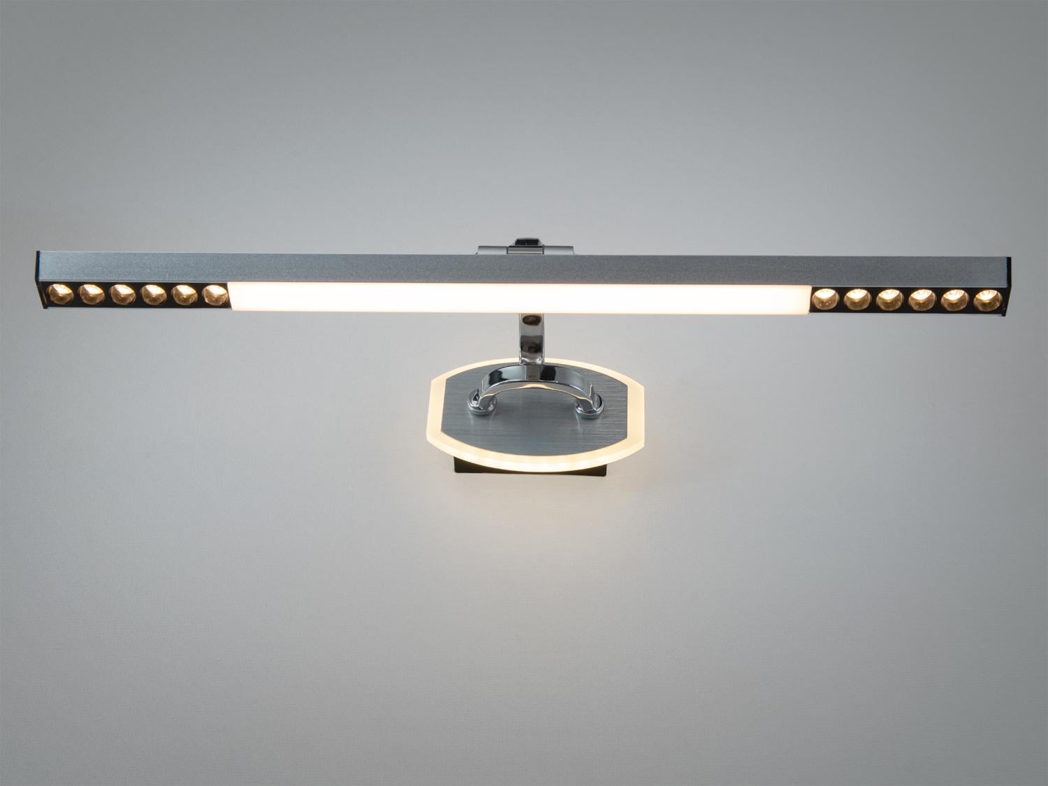 Настенный светильник LED для зеркал 20W Серый (9520/L)