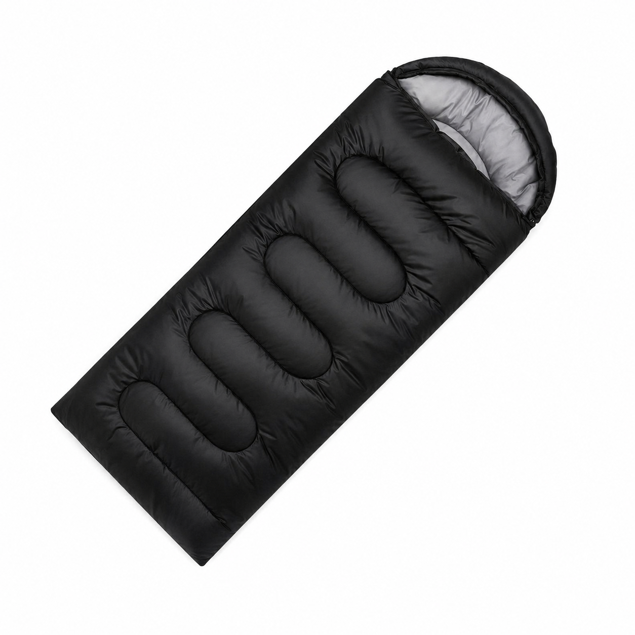Спальный мешок King Size 220х70 см Черный (2534)